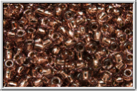 R-11-0746, TOHO Rocailles, 11/0, amethyst, lt., trans., copper-ld., 10g