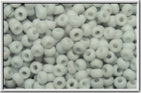 R-11-0767, TOHO Rocailles, 11/0, grey, lt., op., pastel, matte, 10g