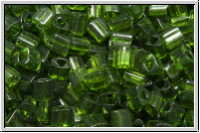 TG-11-0940, TOHO Triangles, 11/0, olivine, trans., 10g