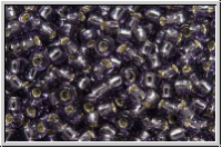 R-11-0039, TOHO Rocailles, 11/0, tanzanite, trans., silver-ld., 10g