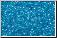 R-11-0104, TOHO Rocailles, 11/0, aqua, trans., luster, 10g