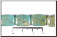 Aqua Terra Jaspis, stab., Rechteck, ca. 16 x 12 x 5,1 mm, 10 Stk.