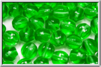 Melone, 6mm, chrysolite, pale, trans., 25 Stk.