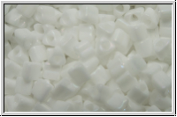 TG-11-0761, TOHO Triangles, 11/0, white, op., pastel, matte, 10g