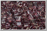 TG-11-0110b, TOHO Triangles, 11/0, amethyst, med., trans., luster, 10g