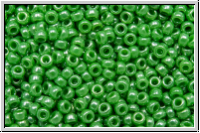 RR-15-0431, MIYUKI Rocailles, 15/0, green, op., luster, 5g