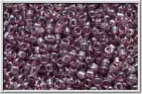 R-15-0115, TOHO Rocailles, 15/0, amethyst, dk., trans., luster, 5g