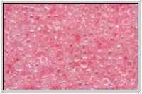 R-15-0171d, TOHO Rocailles, 15/0, ballerina pink, trans., AB, 5g