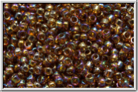 R-15-0177, TOHO Rocailles, 15/0, topas, smoke, trans., AB, 5g