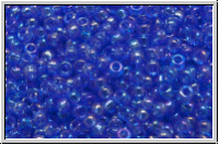 R-15-0178, TOHO Rocailles, 15/0, sapphire, trans., AB, 5g