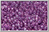 R-15-0205, TOHO Rocailles, 15/0, amethyst, dk., trans., gold luster, 5g