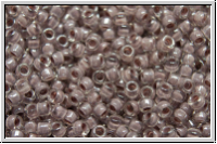 R-15-0353, TOHO Rocailles, 15/0, crystal, trans., lavender-ld., 5g