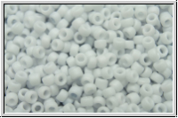 R-15-0767, TOHO Rocailles, 15/0, grey, lt., op., pastel, matte, 5g