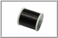 K.O. Beading Thread, Fdelgarn, black, 1 Spule