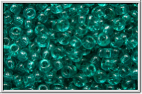 RR-11-2405, MIYUKI Rocailles, 11/0, teal, trans., 10g