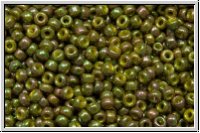RR-15-1897, MIYUKI Rocailles, 15/0, olivine, op., AB, 5g