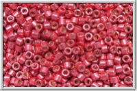 DB1841, MIYUKI Delica, 11/0, cranberry, lt., galv., duracoat, 5g