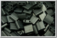 TL-0401f, MIYUKI Tila Beads, black, op., matte, 60 Stk.