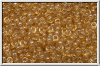 RR-15-2439, MIYUKI Rocailles, 15/0, topaz, lt., trans., luster, 5g