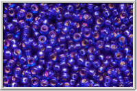 RR-15-1427, MIYUKI Rocailles, 15/0, violet, trans., silver-ld., 5g