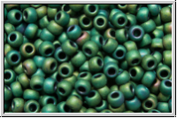 R-11-0710, TOHO Rocailles, 11/0, aquarius, met., matte, iris., 10g