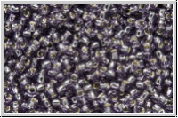 R-15-0039, TOHO Rocailles, 15/0, tanzanite, trans., silver-ld., 5g