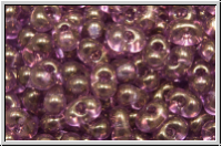 BB-2441, MIYUKI Berry Beads, 4,5x2,5mm, amethyst, trans., gold luster, 10g