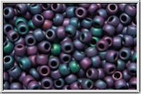 R-11-0705, TOHO Rocailles, 11/0, blue, met., matte, iris., 10g