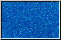 R-11-0003b, TOHO Rocailles, 11/0, aqua, med., trans., 10g