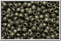 R-11-0602f, TOHO Rocailles, 11/0, grey, higher met., matte, 10 g