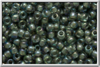 R-11-1820, TOHO Rocailles, 11/0, grey, trans., grey-ld., AB, 10g
