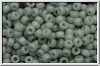 R-11-2008, TOHO Rocailles, 11/0, snowcloud, ancient, op., matte, 10g