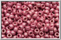 RR-11-4210f,  MIYUKI Rocailles, 11/0, hot pink, galv., duracoat, matte, 5g