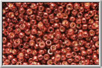 R-15-0564PF, TOHO Rocailles, 15/0, burgundy, galv., met., perm.-finish, 5g