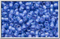 R-11-0934, TOHO Rocailles, 11/0, sapphire, lt., trans., purple-ld., 10g