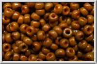 RR-11-4492, MIYUKI Rocailles, 11/0, cognac, op., dyed duracoat, 10g