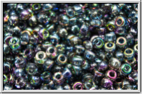RR-11-4572, MIYUKI Rocailles, 11/0, crystal, trans., magic blue/purple, 10g