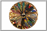 Swarovski Rivoli 1122, 12mm, 245 - light colorado topaz, foiled, 1 Stk.